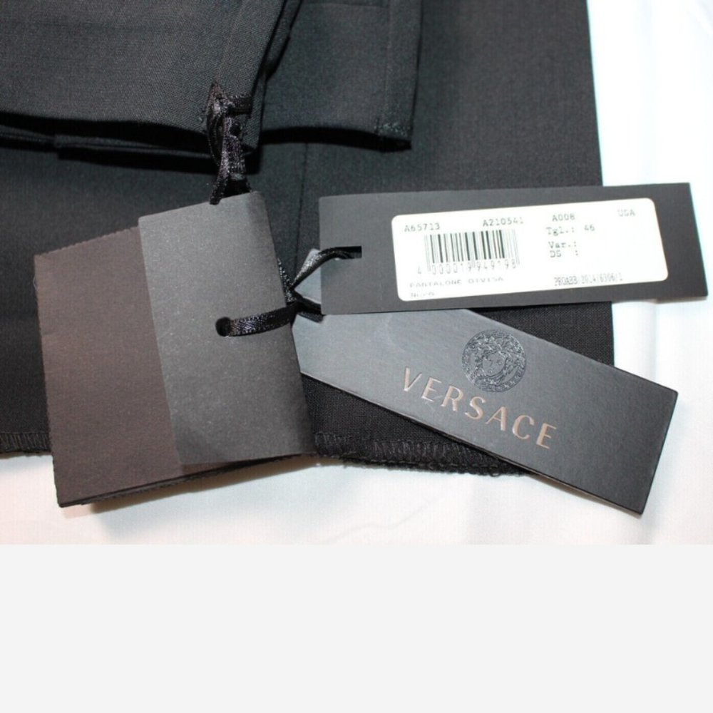 Versace Collection Wool/Polyester/Elastine Black … - image 2